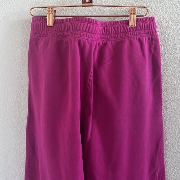Calvin Klein Performance Hot Pink Spell Out Leg in Black Sweat Pants Lounge M - Picture 6 of 9